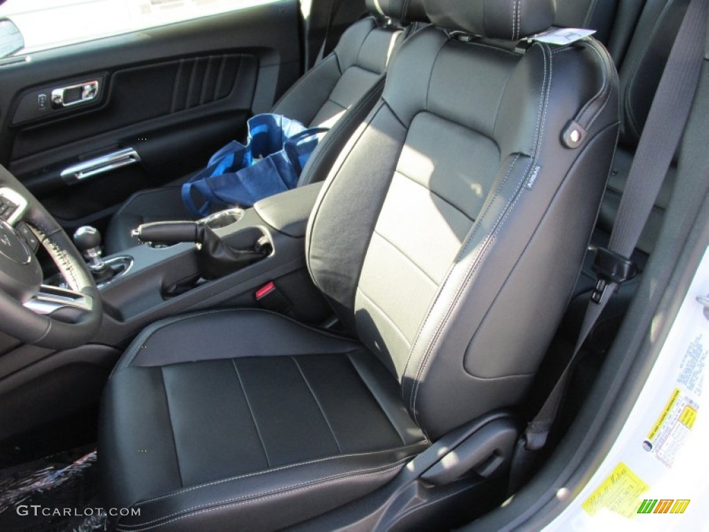 2015 Mustang GT Premium Coupe - Oxford White / Ebony photo #19