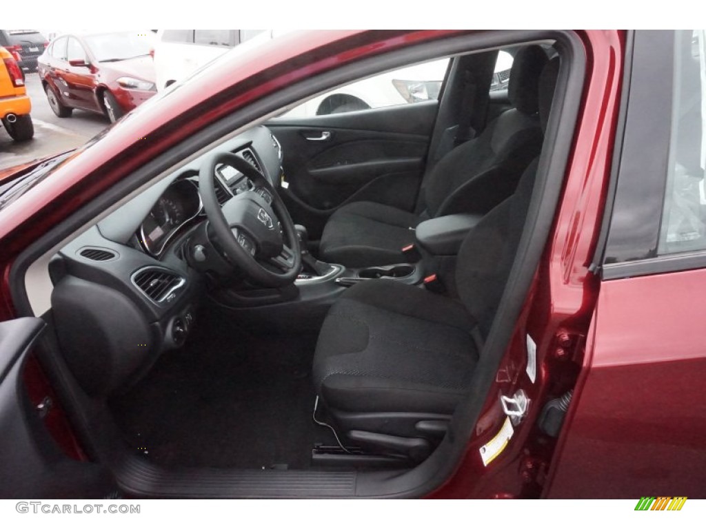 2015 Dart SE - Passion Red Pearl / Black photo #6