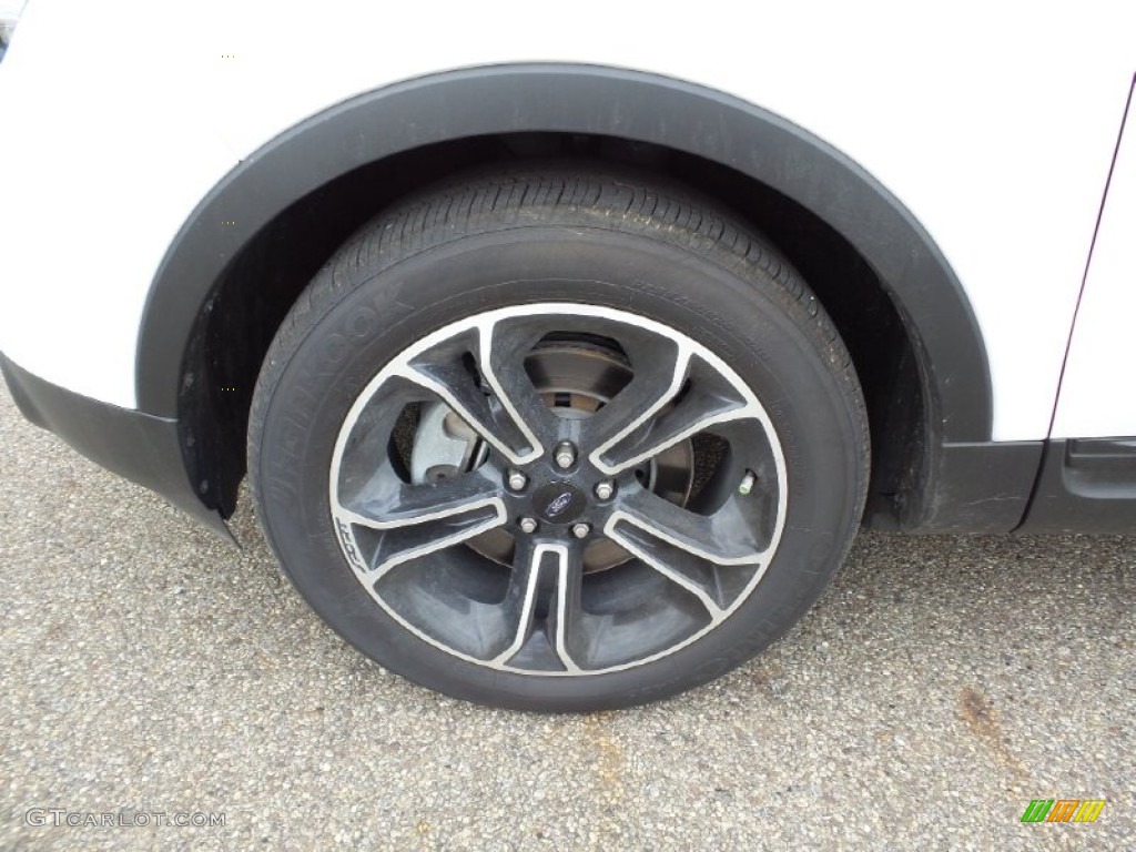 2015 Explorer Sport 4WD - Oxford White / Sport Charcoal Black photo #11
