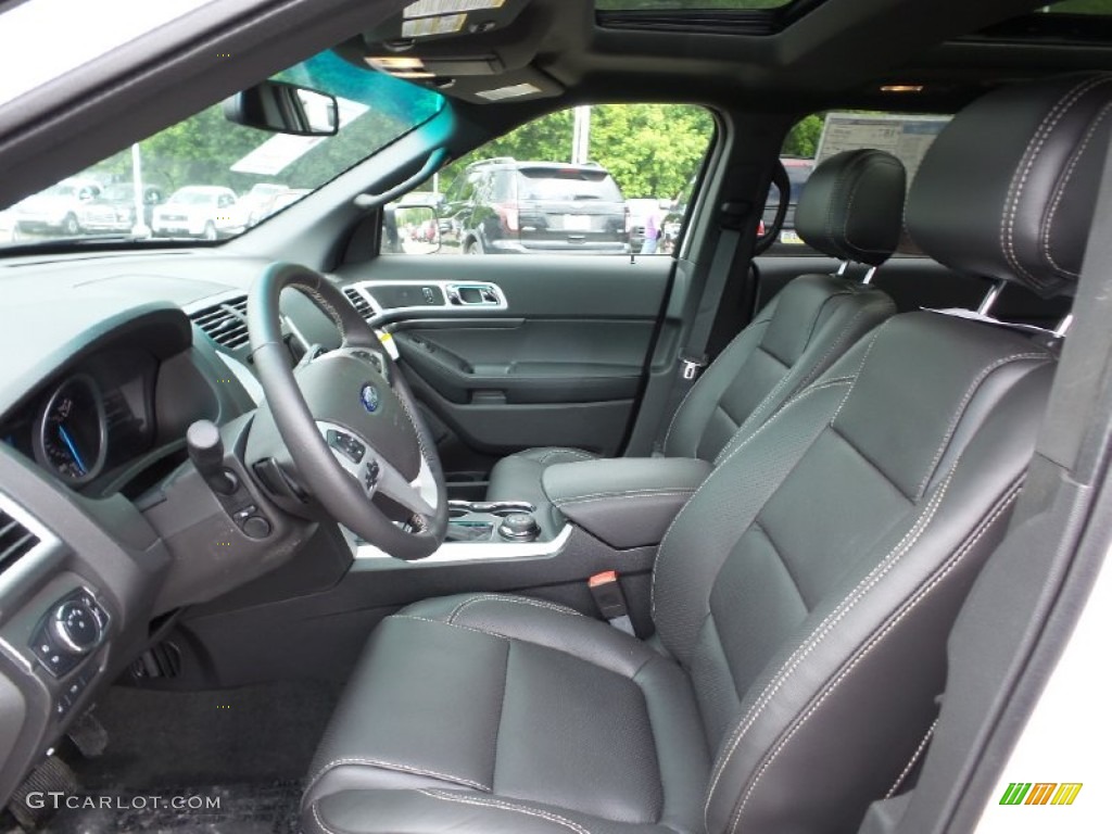 2015 Explorer Sport 4WD - Oxford White / Sport Charcoal Black photo #12