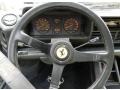 1988 Ferrari Testarossa Cream Interior Steering Wheel Photo