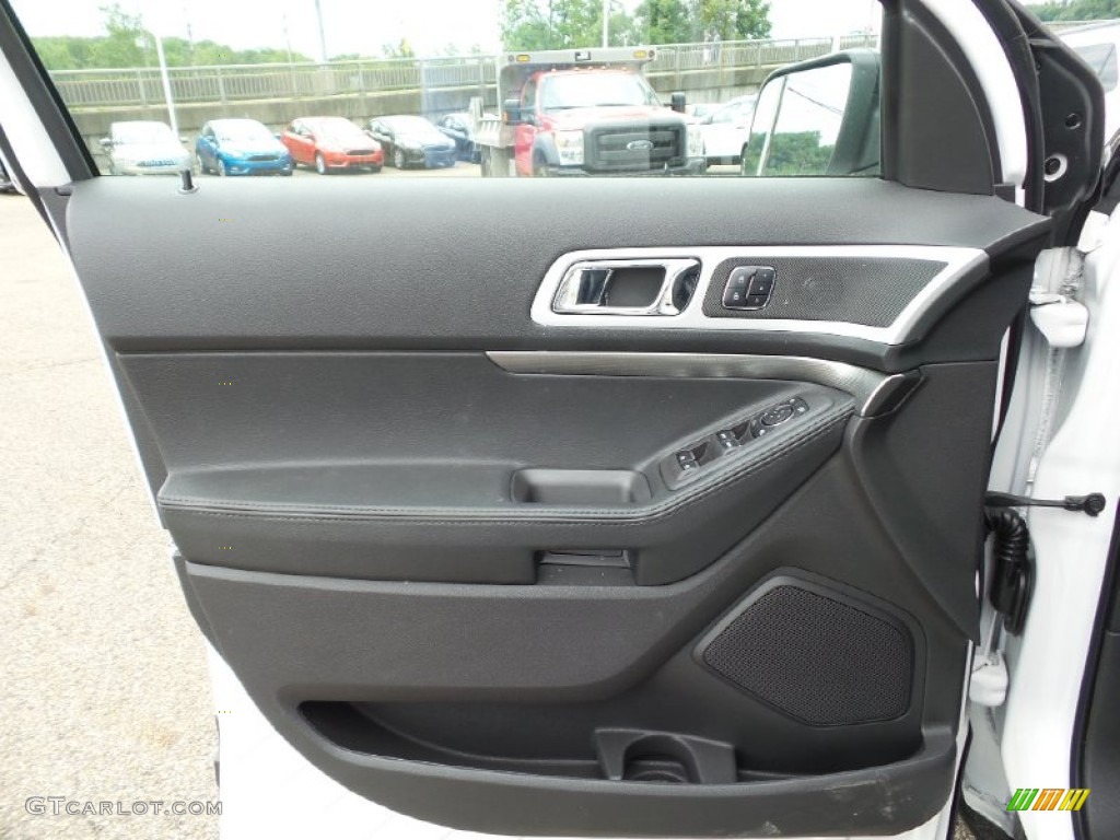 2015 Explorer Sport 4WD - Oxford White / Sport Charcoal Black photo #15