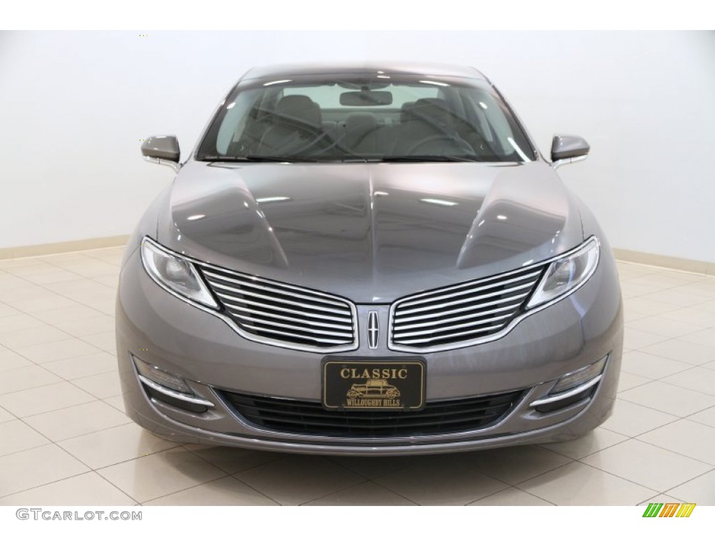 2014 MKZ Hybrid - Sterling Gray / Charcoal Black photo #2