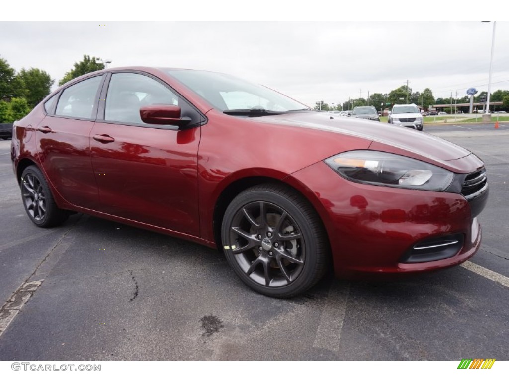 2015 Dart SE - Passion Red Pearl / Black photo #4