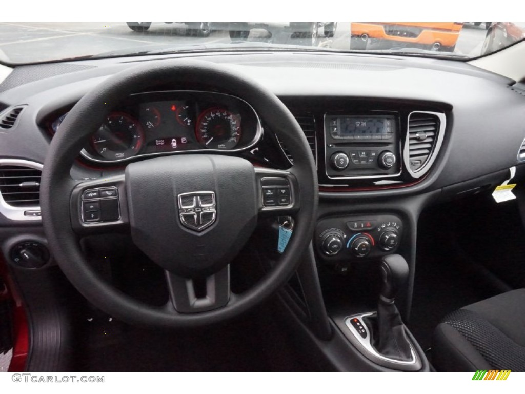2015 Dart SE - Passion Red Pearl / Black photo #7