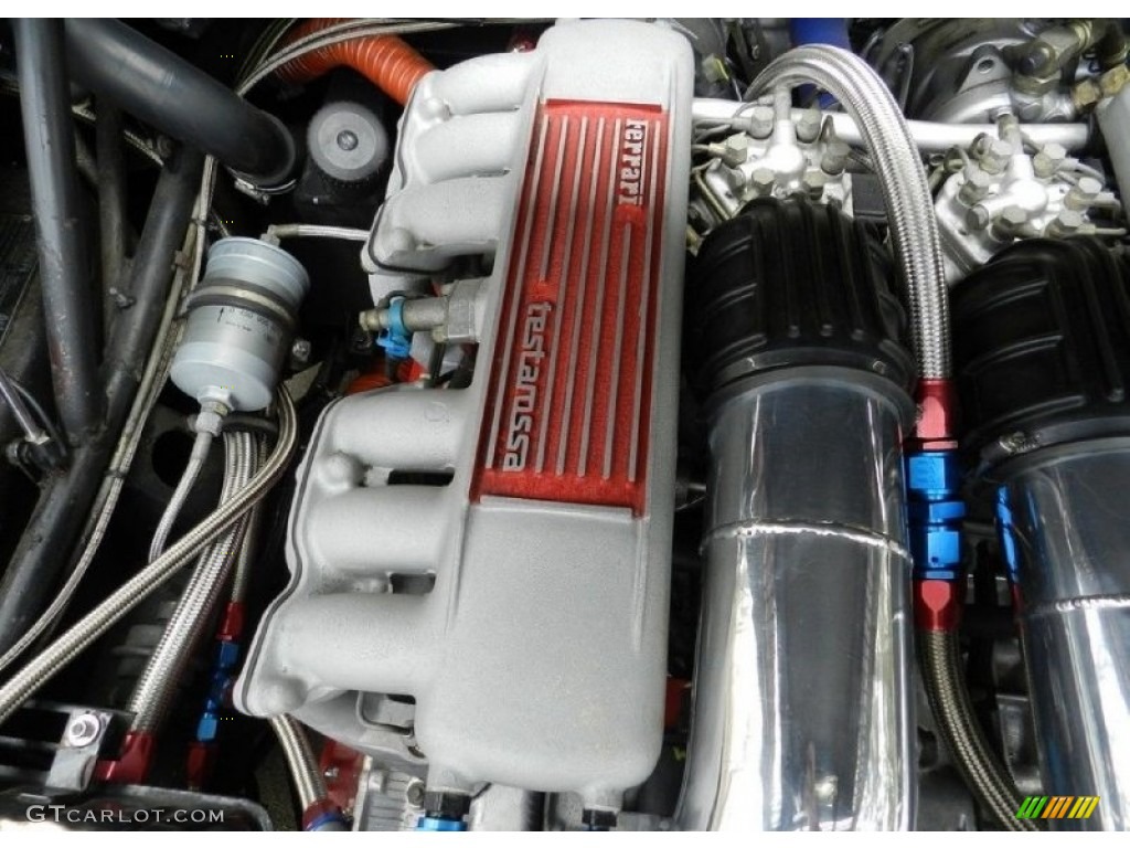 1988 Ferrari Testarossa Standard Testarossa Model 4.9 Liter DOHC 48V Flat 12 Cylinder Engine Photo #104481930