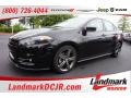 Pitch Black 2015 Dodge Dart GT