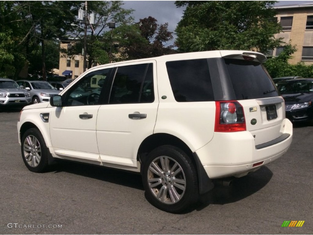2010 LR2 HSE - Alaska White / Ebony photo #6