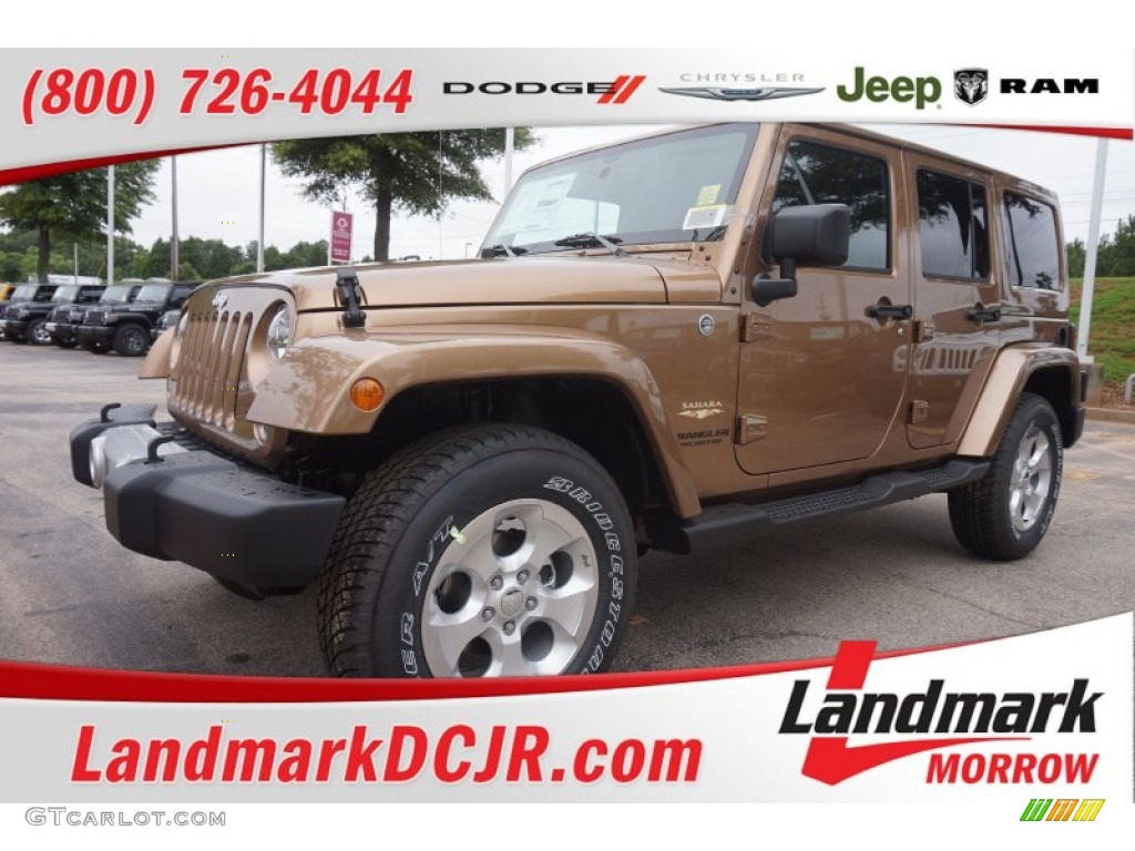 2015 Copper Brown Pearl Jeep Wrangler Unlimited Sahara 4x4 104481054 Photo 9