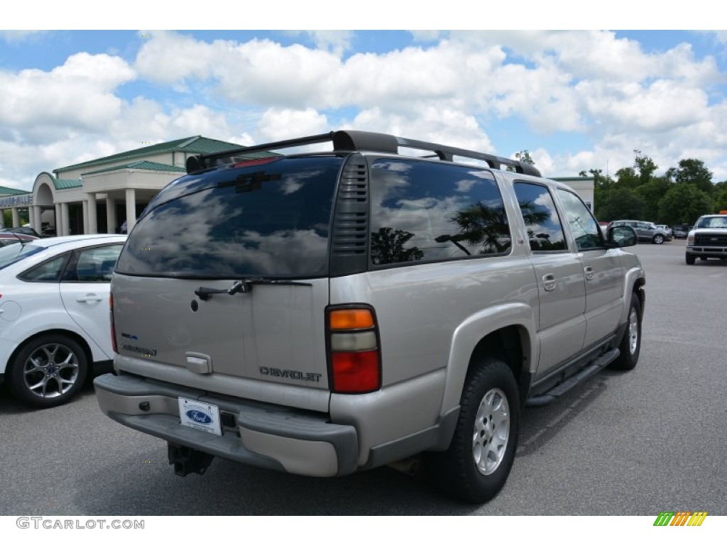 2005 Suburban 1500 Z71 4x4 - Sandstone Metallic / Tan/Neutral photo #5