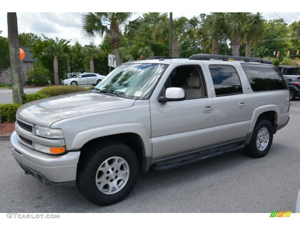 2005 Suburban 1500 Z71 4x4 - Sandstone Metallic / Tan/Neutral photo #8