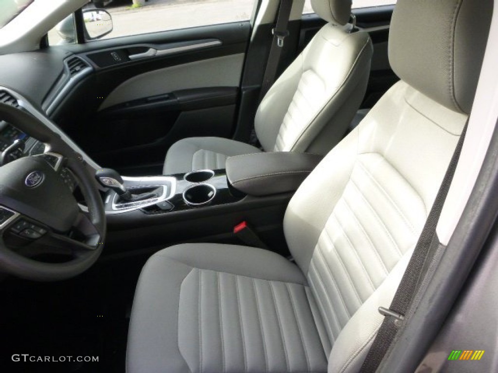 2013 Fusion S - Sterling Gray Metallic / Earth Gray photo #14