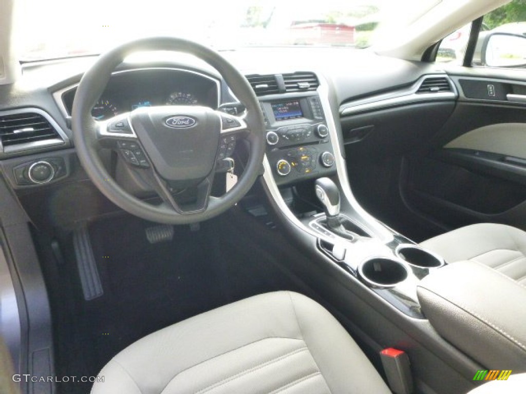 2013 Fusion S - Sterling Gray Metallic / Earth Gray photo #17