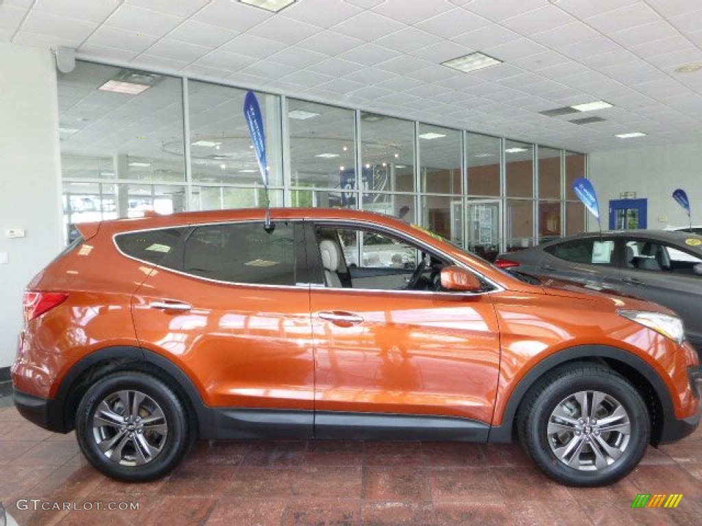 Canyon Copper 2015 Hyundai Santa Fe Sport 2.4 AWD Exterior Photo #104489298