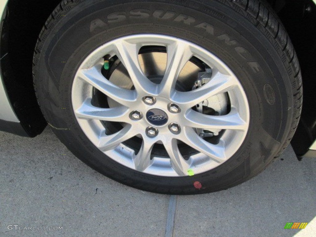 2016 Fusion S - Ingot Silver Metallic / Medium Earth Gray photo #3