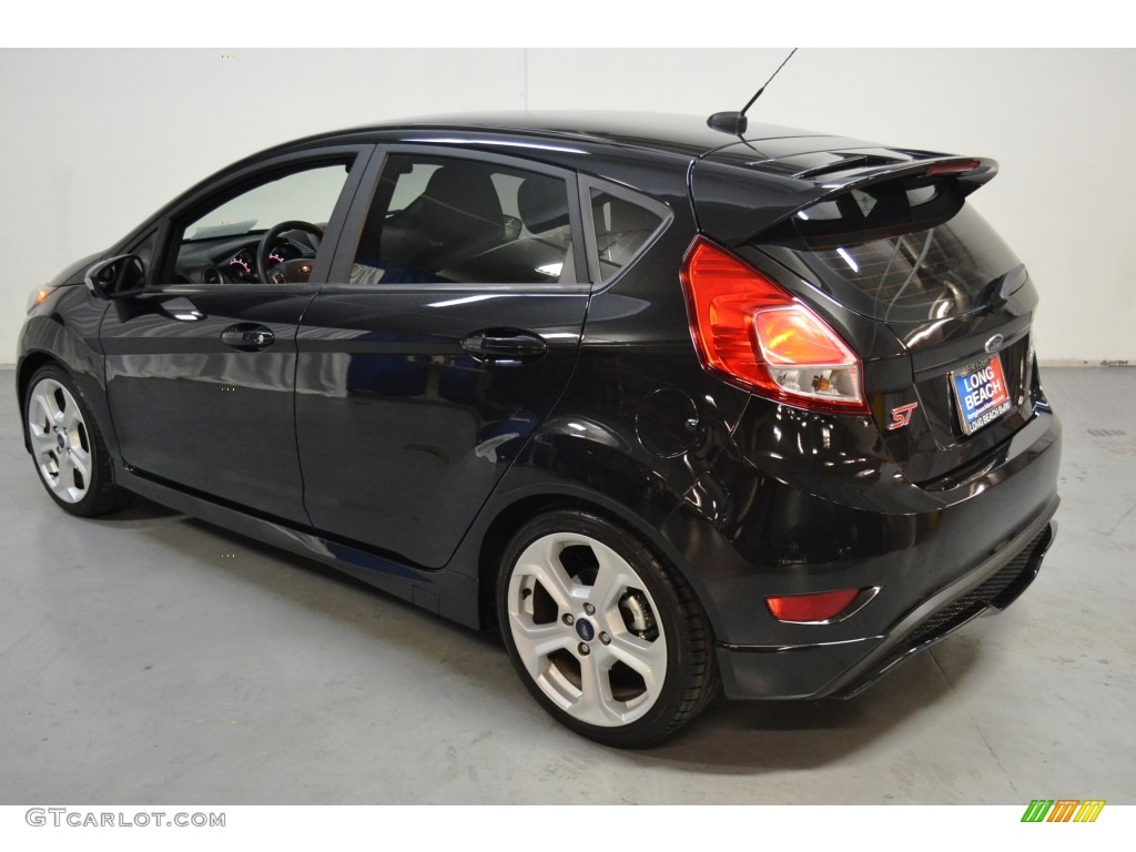 2015 Fiesta ST Hatchback - Tuxedo Black Metallic / ST Charcoal Black photo #6