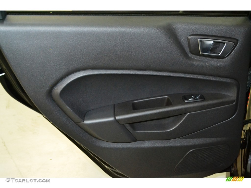 2015 Fiesta ST Hatchback - Tuxedo Black Metallic / ST Charcoal Black photo #18