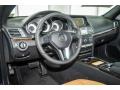 Natural Beige/Black 2016 Mercedes-Benz E 550 Cabriolet Interior Color