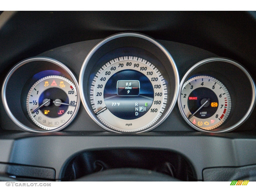 2016 Mercedes-Benz E 550 Cabriolet Gauges Photo #104491808