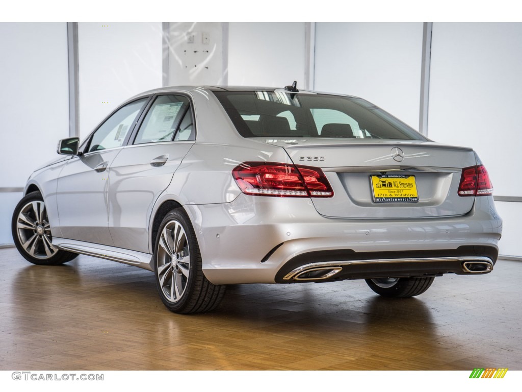 2016 E 350 Sedan - Iridium Silver Metallic / Black photo #3