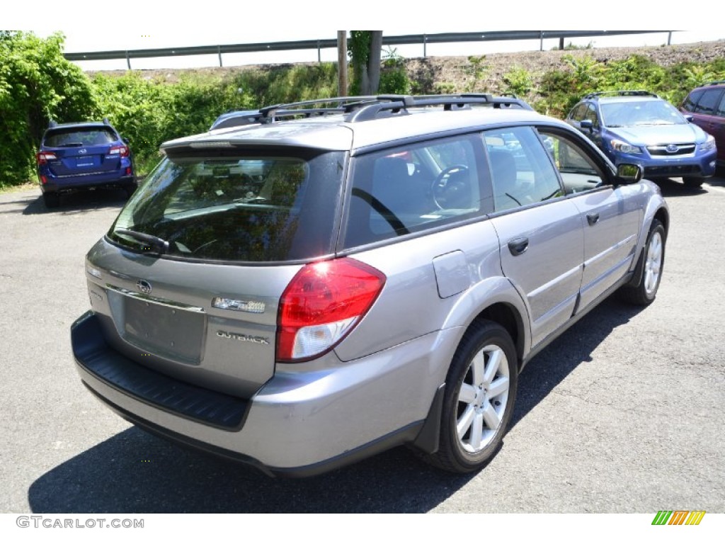 2008 Outback 2.5i Wagon - Quartz Silver Metallic / Off Black photo #6