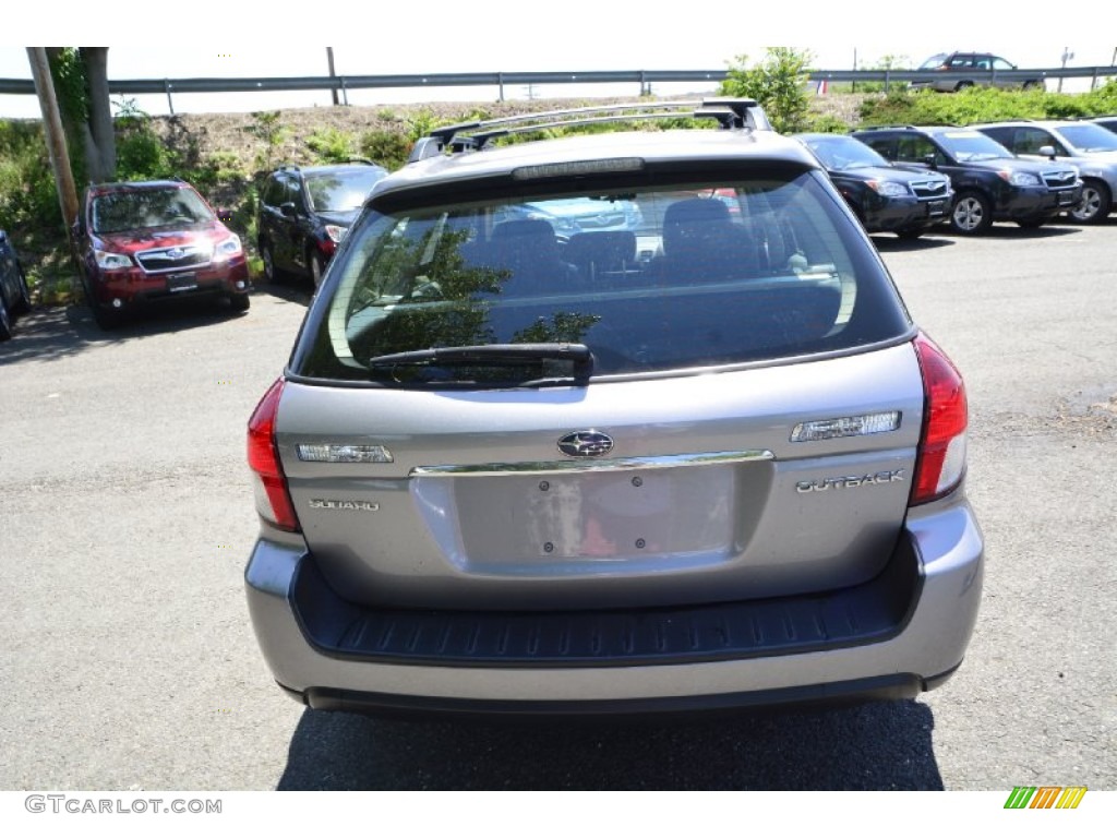 2008 Outback 2.5i Wagon - Quartz Silver Metallic / Off Black photo #7
