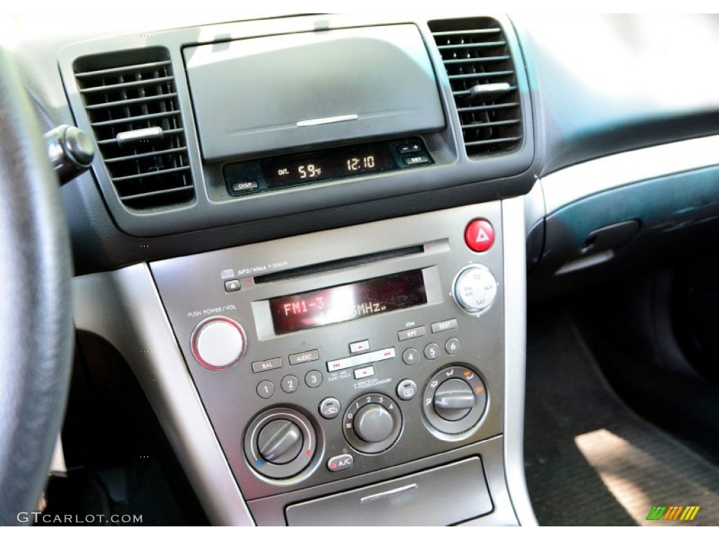 2008 Outback 2.5i Wagon - Quartz Silver Metallic / Off Black photo #12