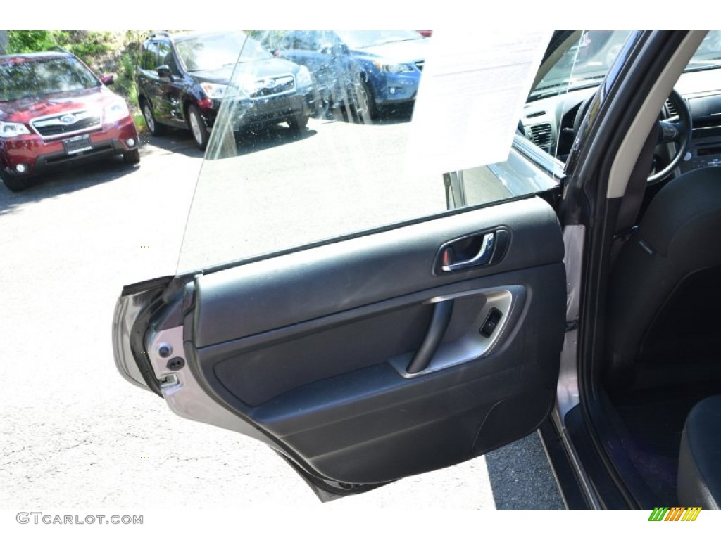 2008 Outback 2.5i Wagon - Quartz Silver Metallic / Off Black photo #17
