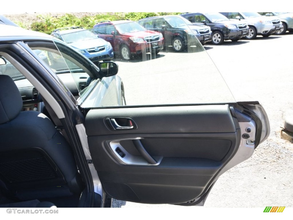 2008 Outback 2.5i Wagon - Quartz Silver Metallic / Off Black photo #19