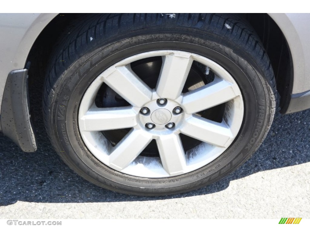 2008 Outback 2.5i Wagon - Quartz Silver Metallic / Off Black photo #20