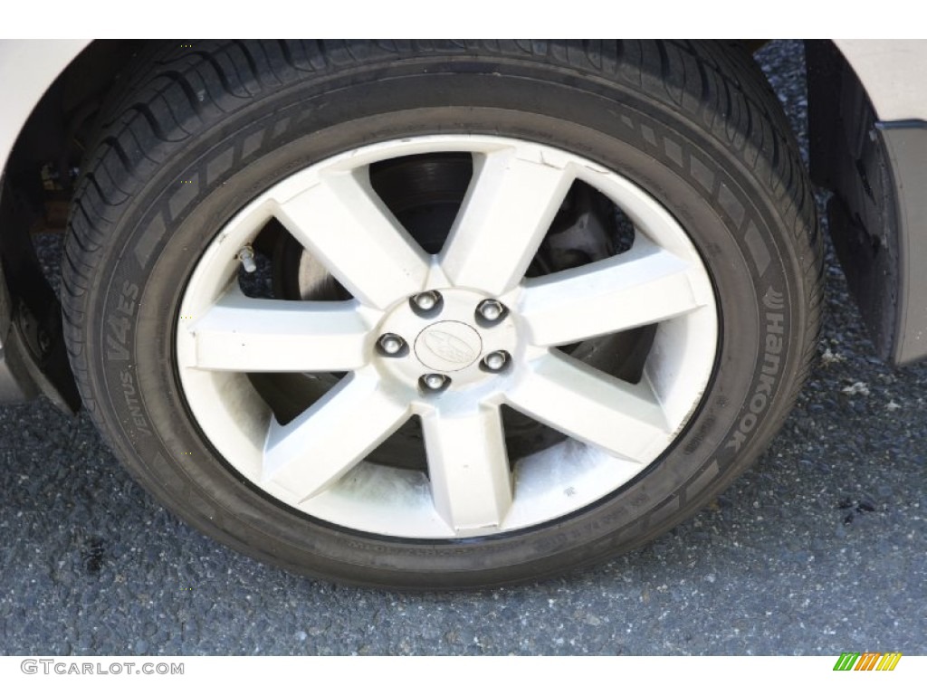 2008 Outback 2.5i Wagon - Quartz Silver Metallic / Off Black photo #23