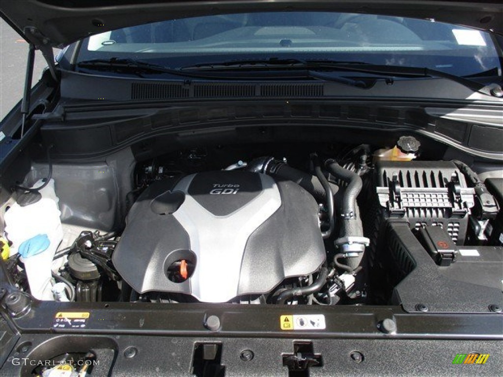 2016 Hyundai Santa Fe Sport 2.0T Engine Photos