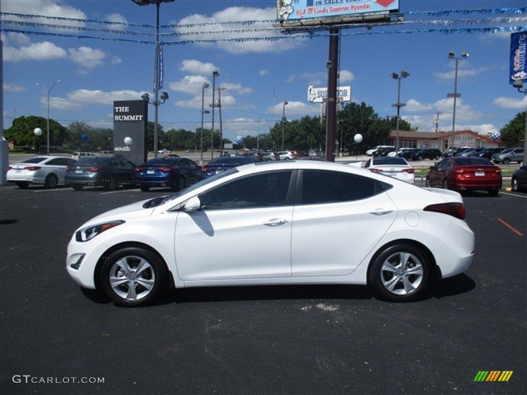 2016 Elantra Value Edition - White / Black photo #5
