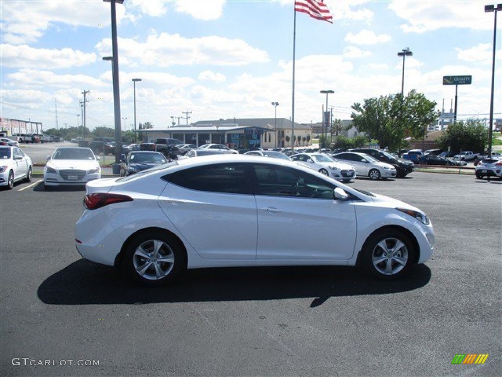 2016 Elantra Value Edition - White / Black photo #9