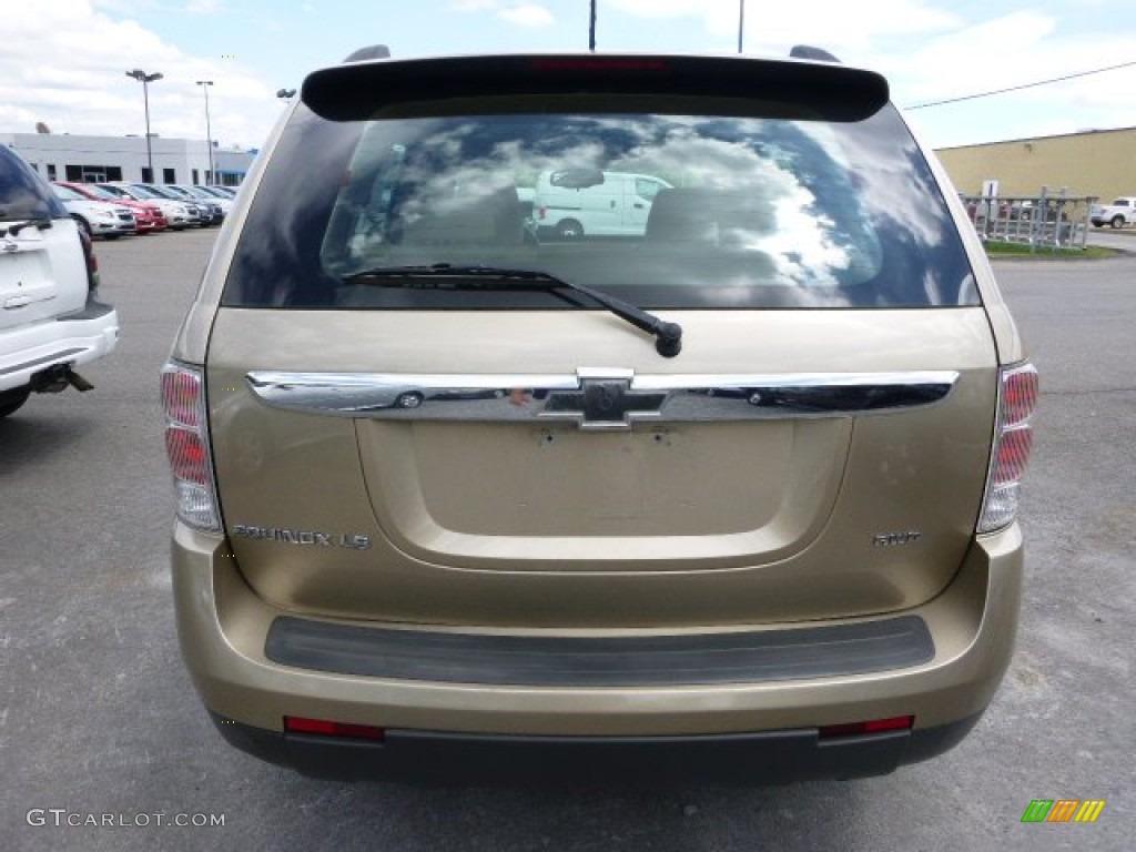 2008 Equinox LS - Sandstone Metallic / Light Cashmere photo #3