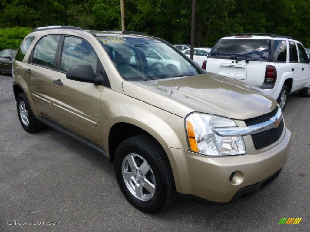 2008 Equinox LS - Sandstone Metallic / Light Cashmere photo #5