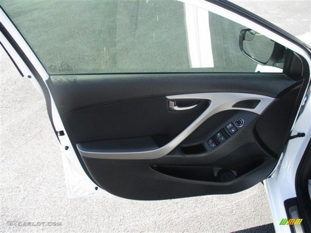 2016 Elantra Value Edition - White / Black photo #15