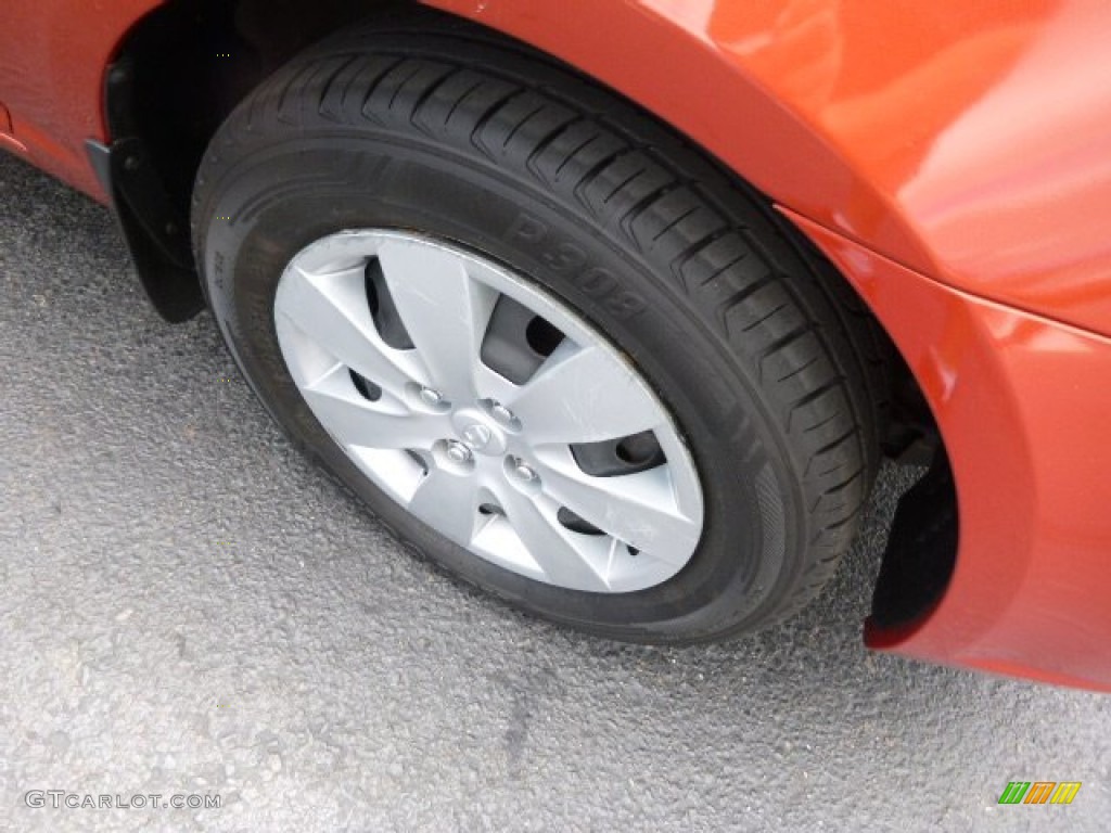 2009 Accent GS 3 Door - Tango Red / Black photo #9