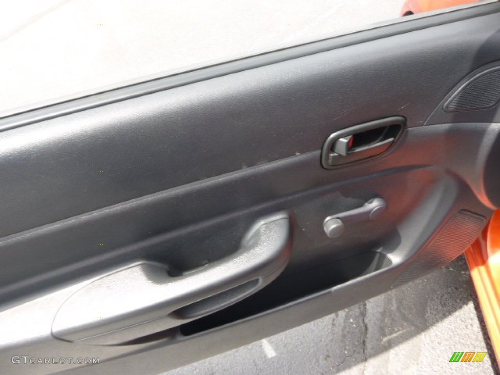 2009 Accent GS 3 Door - Tango Red / Black photo #16