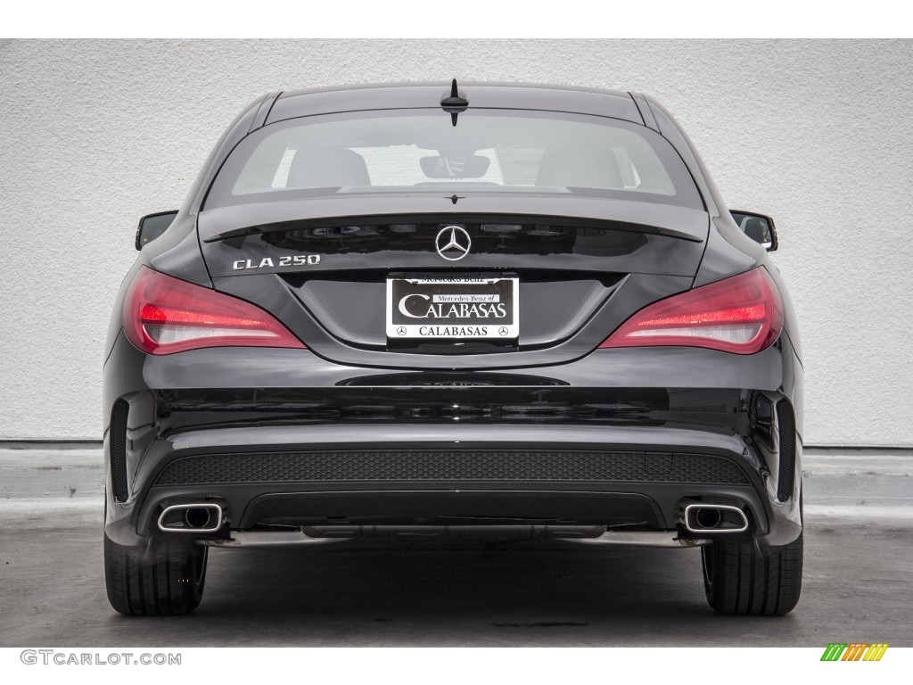 2015 CLA 250 - Cosmos Black Metallic / Black photo #4