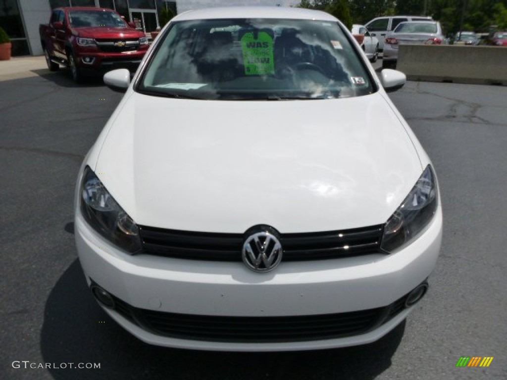 2012 Golf 4 Door TDI - Candy White / Titan Black photo #8