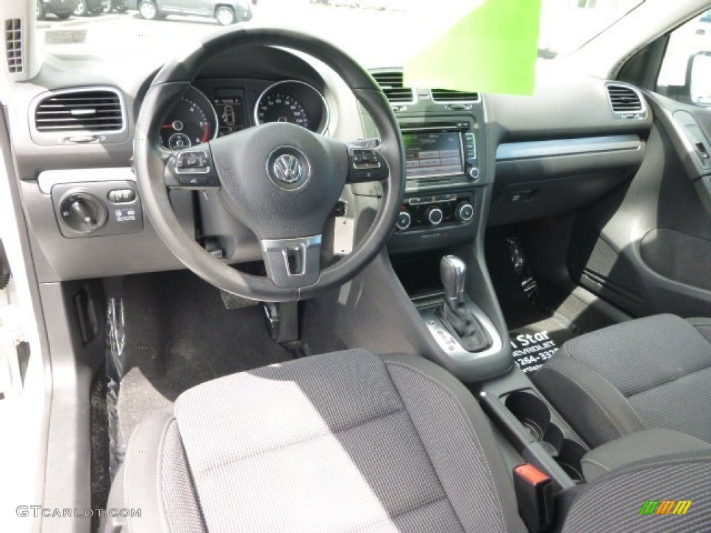 2012 Golf 4 Door TDI - Candy White / Titan Black photo #16