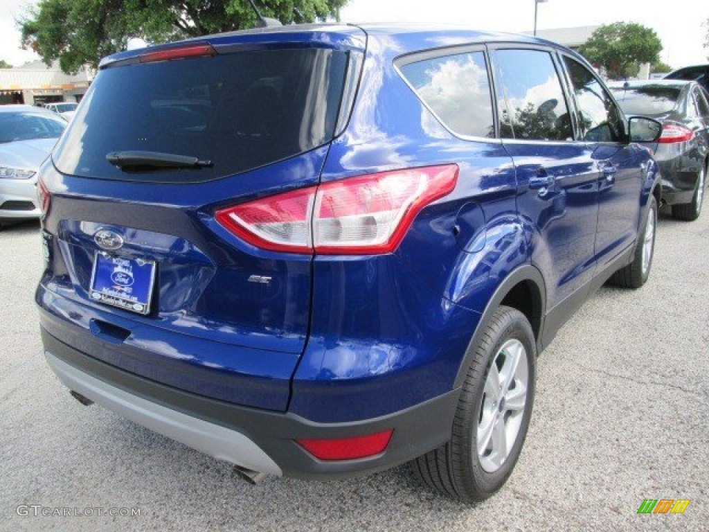 2015 Escape SE - Deep Impact Blue Metallic / Charcoal Black photo #5