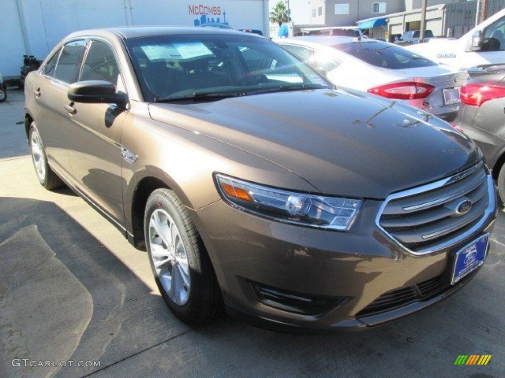 2015 Taurus SEL - Caribou Metallic / Dune photo #1