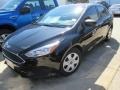 2015 Tuxedo Black Metallic Ford Focus S Sedan  photo #11