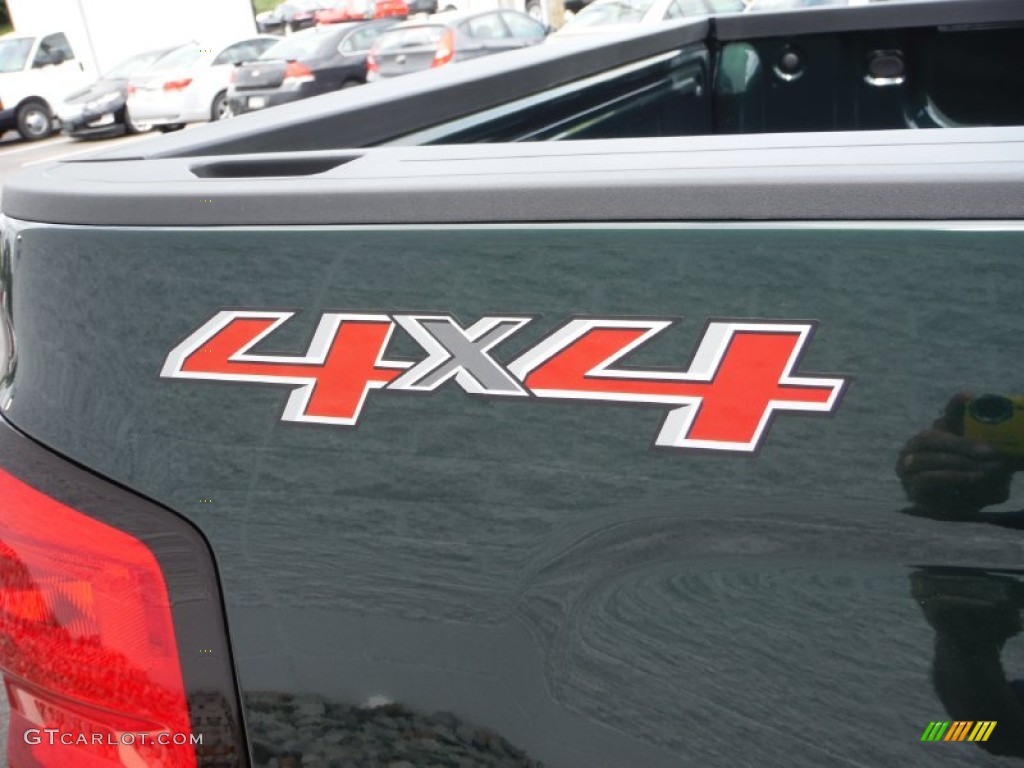 2015 Silverado 1500 LTZ Z71 Double Cab 4x4 - Rainforest Green Metallic / Cocoa/Dune photo #6