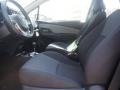 2015 Toyota Yaris Black Interior Front Seat Photo