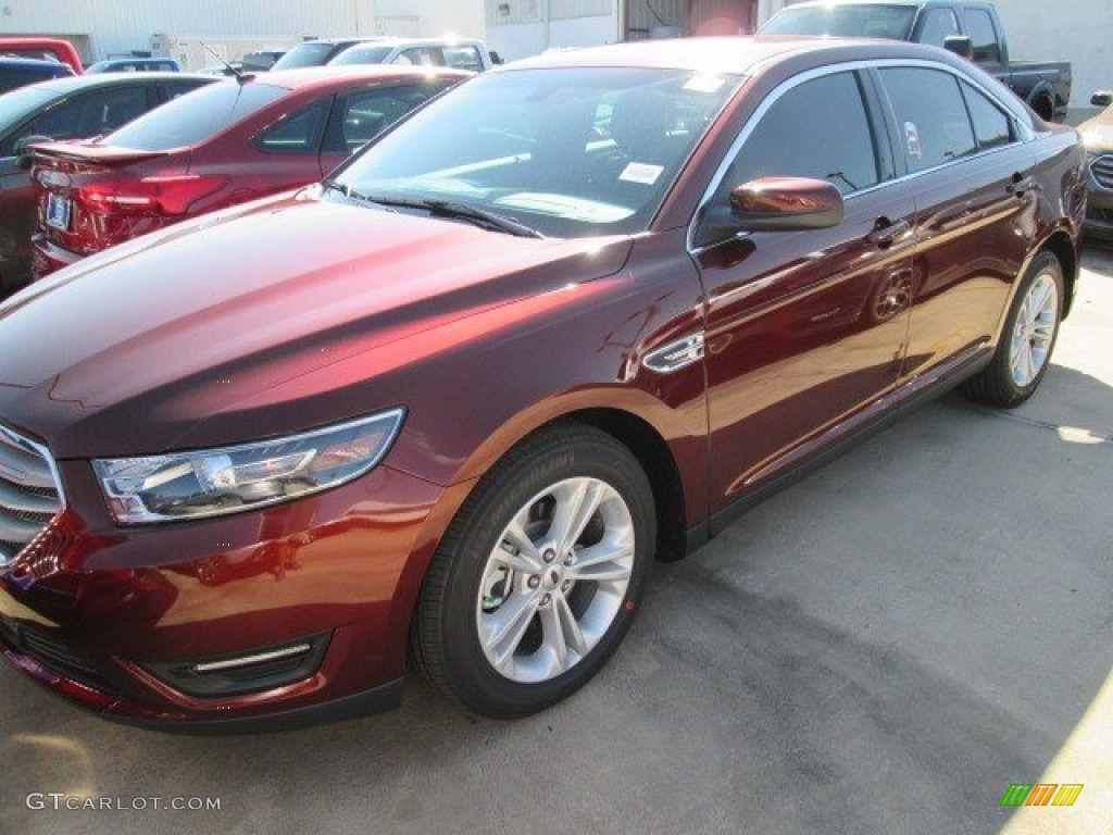 2015 Taurus SEL - Bronze Fire Metallic / Charcoal Black photo #24