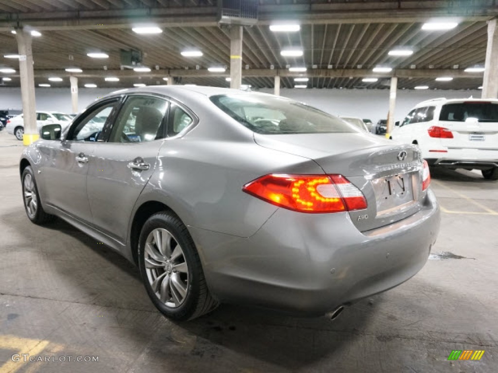 2014 Q70 3.7 AWD - Liquid Platinum / Graphite photo #5