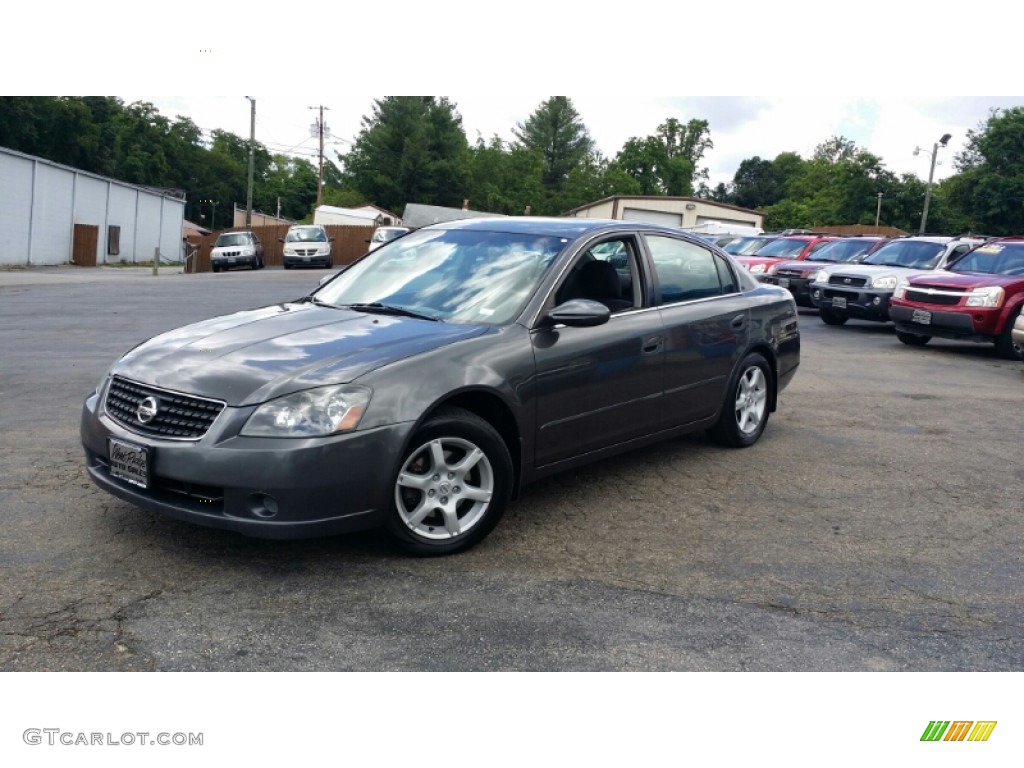 2006 Altima 2.5 S - Smoke Metallic / Blond photo #3